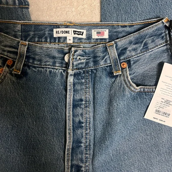 Re/Done x Levi’s 70s Jeans 26 - Picture 3 of 7